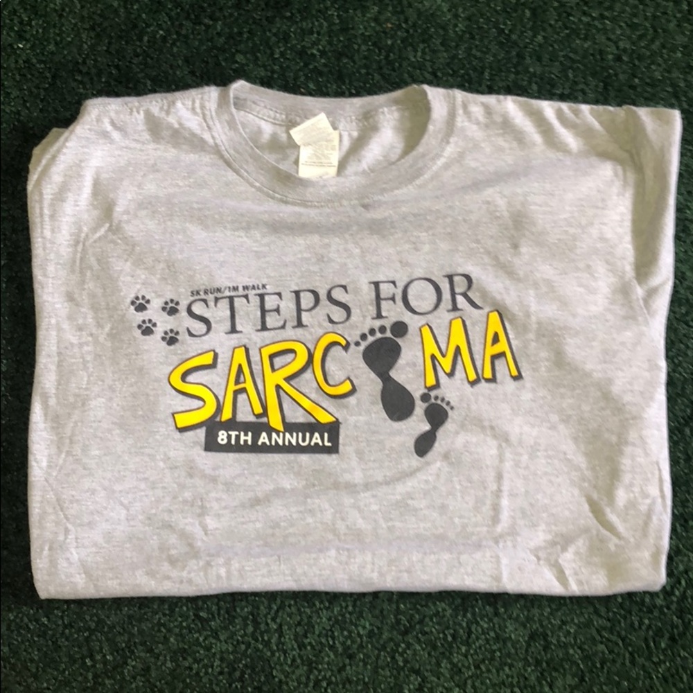 Golden, steps for sarcoma shirt